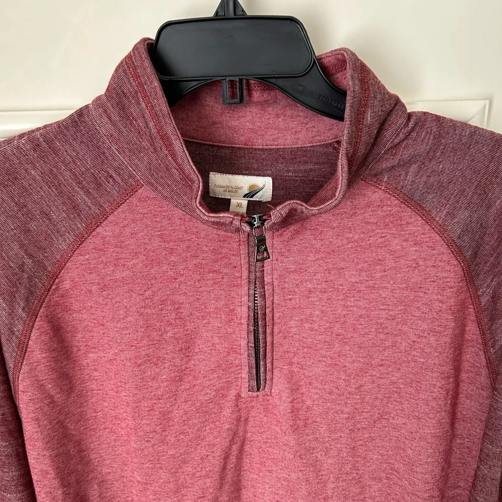 Fundamental Coast men's quarter zip - Picture 6 of 10
